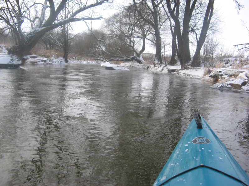 Kuomet upė srauni - ledai neužsilaiko